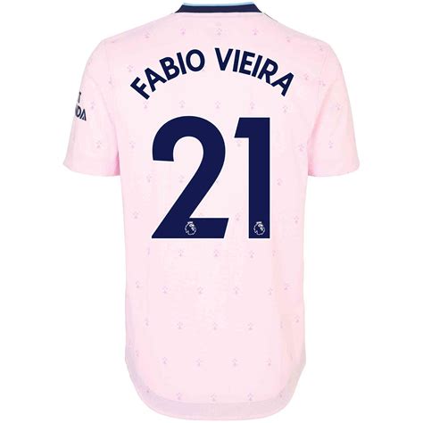 202223 Adidas Fabio Vieira Arsenal 3rd Authentic Jersey Soccerpro