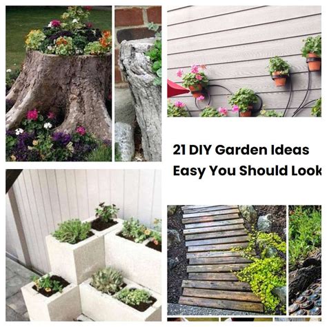 21 Diy Garden Ideas Easy You Should Look Sharonsable
