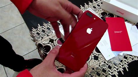 Iphone 8 Plus Red Unboxing Youtube