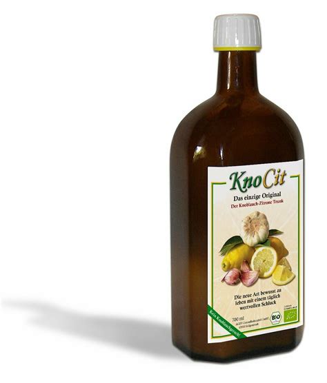 KnoCit Knoblauch - Zitrone Bio-Trunk