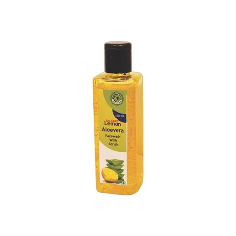 Zai Lemon Aloe Vera Face Wash Burhani Natural Science