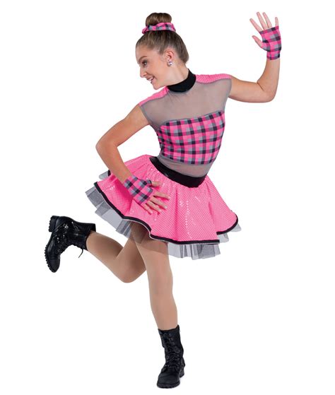 Pink Tween Value Hip Hop Dance Costume A Wish Come True