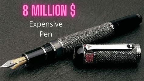 The 10 Most Expensive Pens In The World Expensive Fact Youtube
