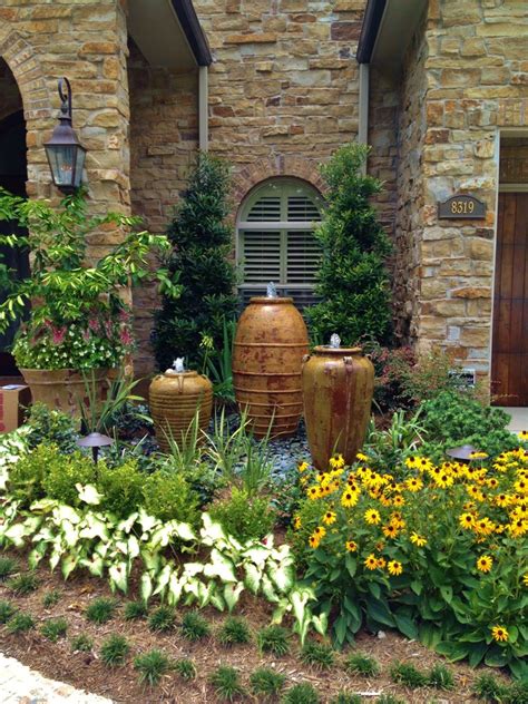 Often, it's what others see and what the family sees most often. Front Yard Fountain Takes the Best Water Feature for ...
