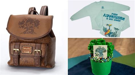 Disney's Animal Kingdom 25th Anniversary Merchandise, Food, and More
