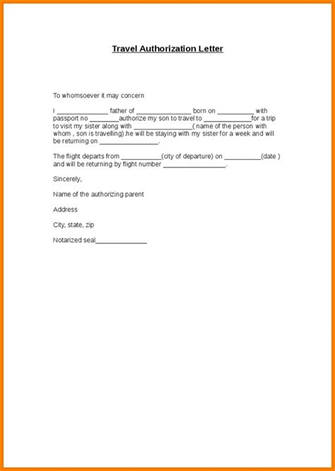 Authorisation Letter Sample To Collect Passport Letter Sample
