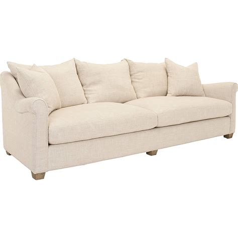 Safavieh Couture Collection Frasier Natural Linen Sofa