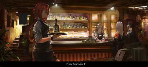 Anime Bar Wallpaper