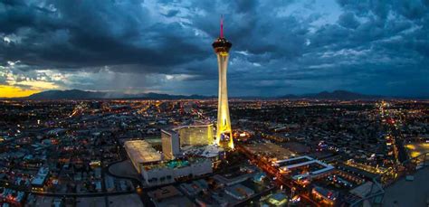 Stratosphere Tower Observation Deck From 20 Las Vegas Attractions