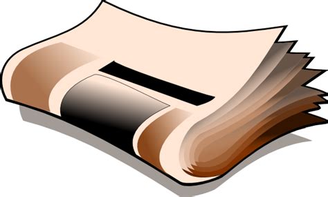 Blank Newspaper Clip Art At Vector Clip Art Online Royalty