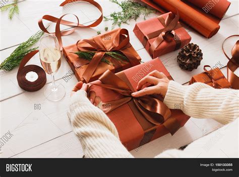 T Wrapping Image And Photo Free Trial Bigstock