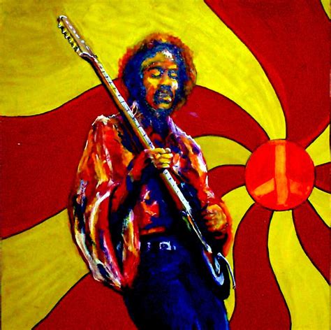 Psychedelic Hendrix Jimmy Pages Jimi Hendrix Groovy Psychedelic