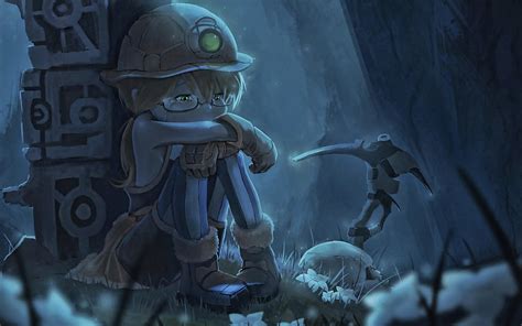 Riko Night Made In Abyss Manga Forest Riko Made In Abyss Digital Art By