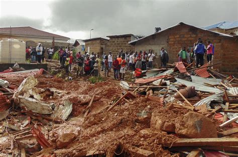 King News Sierra Leone Mudslide 270 Bodies Recovered