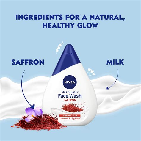Nivea Milk Delights Cleanses Brightens Saffron Face Wash Ml Price