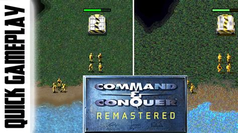 Command And Conquer Remastered Pc Gameplay Tour Youtube