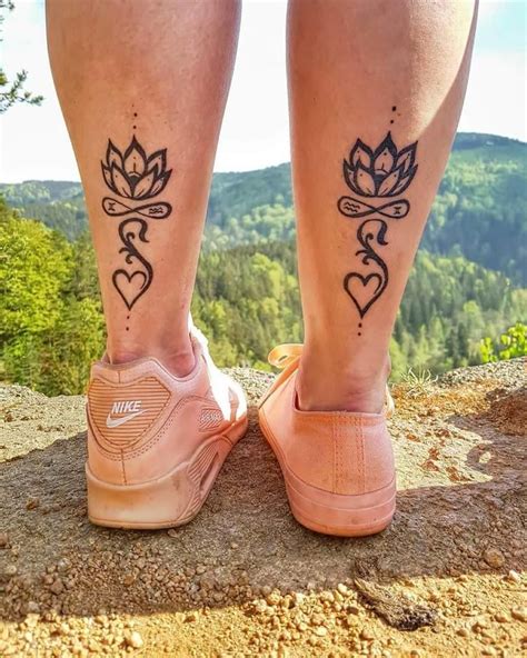 Lotus Flower Sister Tattoos Girl Spine Tattoos Bff Tattoos Great