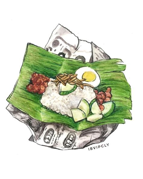 Resepi tart nenas bunga azlina ina Nasi Lemak - One of Malaysia's signature dish. 🇲🇾🍚 . Have ...