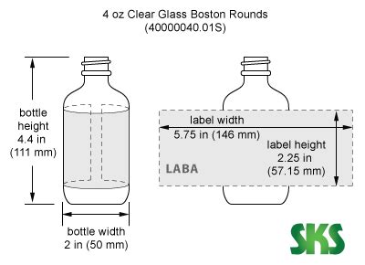 ml bottle label size  label ideas