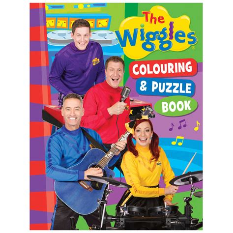 Wiggles Colouring Book Big W