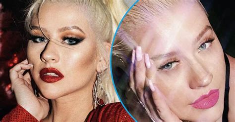 Christina Aguilera Gets Dirrty In Racy Black Bikini During Sultry
