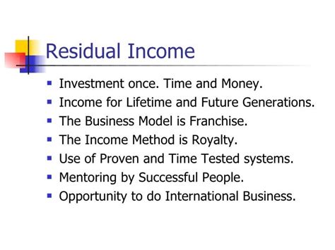 Royalty Income Org