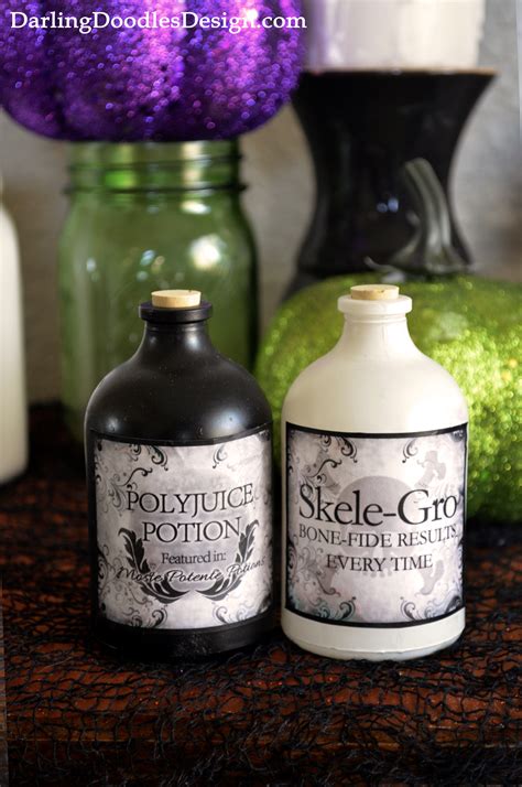 Check spelling or type a new query. Printable Harry Potter Potion Labels - Darling Doodles