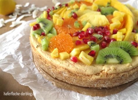 Rezept exotische obsttorte in kuchen bei kochmix. Exotischer Käsekuchen mit Kokos
