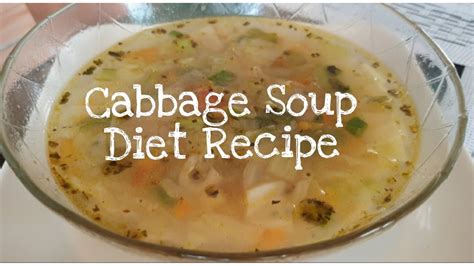 Maybe you would like to learn more about one of these? Fat-Burning Cabbage Soup (Recipe For Weight Loss) - YouTube