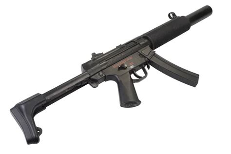 Submachine Gun Mp5 With Silencer — Stock Photo © Zim90 80422232