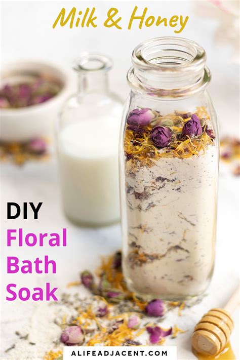 Indulge Your Skin In This Ultra Moisturizing Milk And Honey Bath Soak