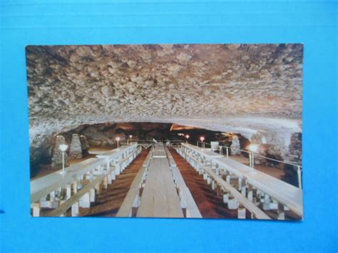 Postcard Snowball Dining Room In Mammoth Cave Kentucky