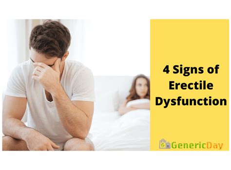 Signs Of Erectile Dysfunction Sustain Rare Symptoms