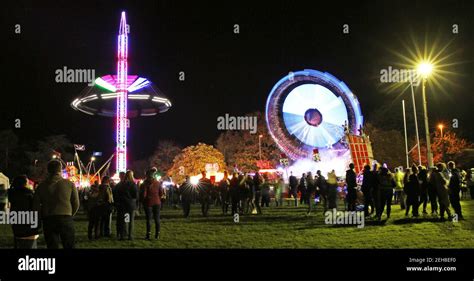 Fairground Show Attraction Stock Photo Alamy