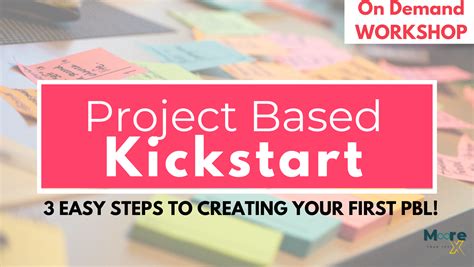 PBL Kick Start: 3 Easy Steps to Plan PBL
