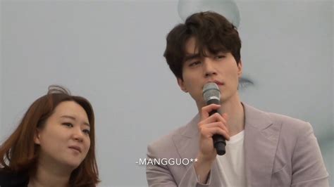 170415 lee dong wook press conference in singapore [full] youtube