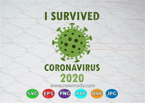 I Survived Coronavirus 2020 Svg Corona Virus Svg By Amittaart