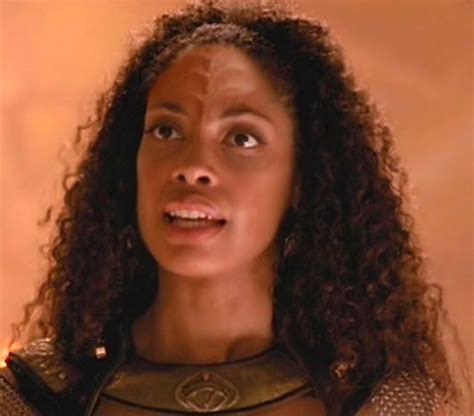 Gina Torres As Klingonhuman Klingman Or Hugon Star Trek Cosplay