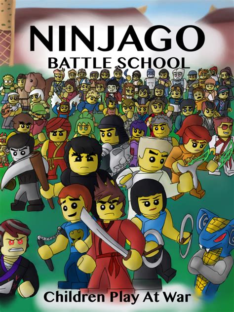 Ninjago Battle School Cover Au Fan Comic By Blazeraptorgirl On Deviantart