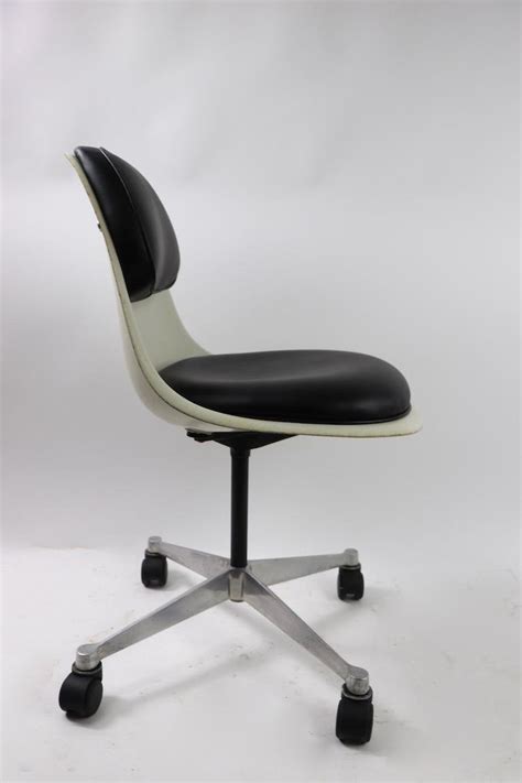 Make any chair even more comfortable with our fabulous range of chair pads at spotlight. Eames Swivel Desk Chair with attached Pad Upholstery For ...