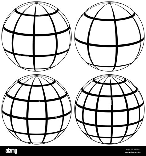Parallel Lines Globe Hi Res Stock Photography And Images Alamy