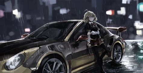 Bmw Anime Girl Wallpapers Wallpaper Cave