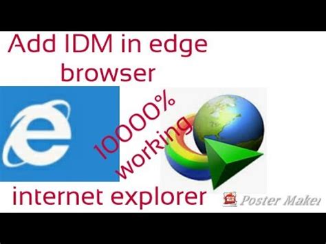 You can download idm extension for microsoft edge manually from microsoft store. How to add idm extension to microsoft edge browser? - YouTube