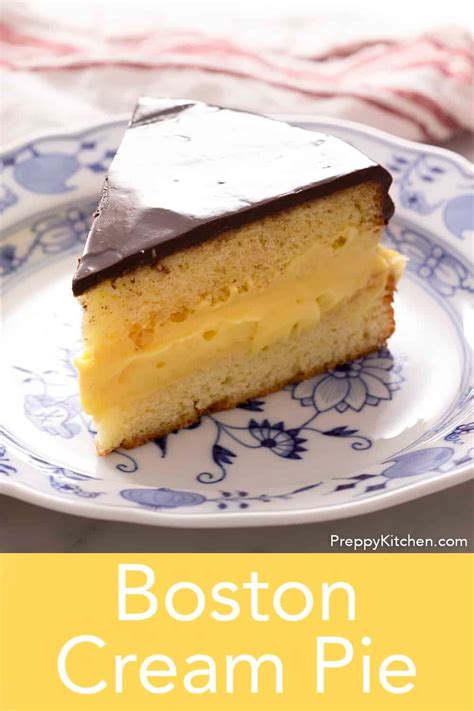 Boston Cream Pie Preppy Kitchen Artofit