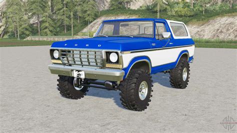 Ford Bronco V Fs Farming Simulator Mod Fs Mod Hot Sex Picture