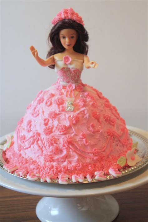Custom frozen inspired cake topper. teresa's sweet boutique: Princess Doll Cake