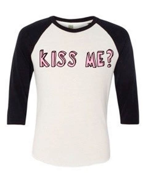 items similar to kiss me tee on etsy