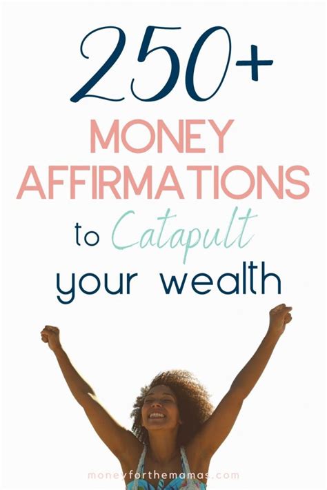 Money Affirmations To Catapult Your Wealth