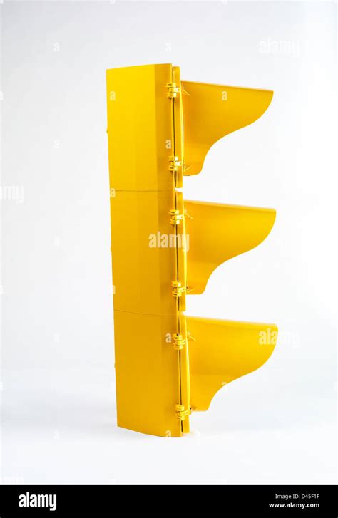 Yellow Traffic Light Stock Photo Alamy