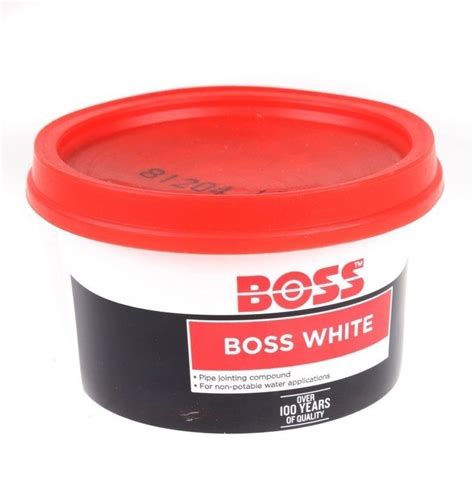 Boss White Pipe Jointing Compound 400g Buyers Note Discount Freight